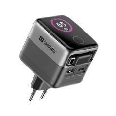 Sandberg Charger PD65W Display + Cable